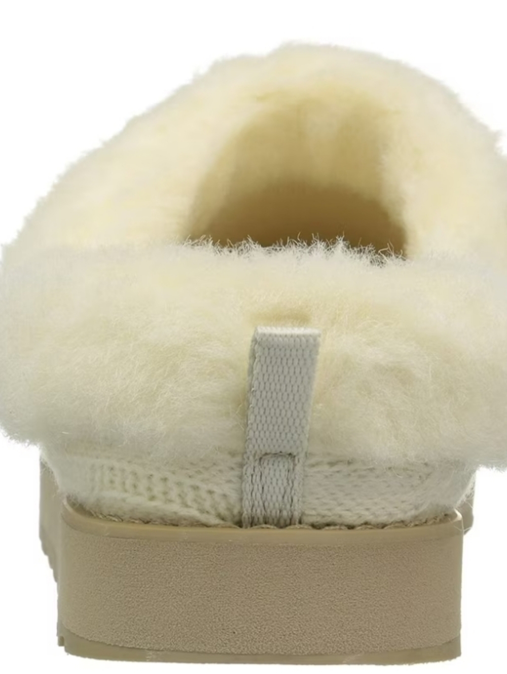 Sketchers Keepsakes Ice Angel Cable Knit Faux Fur Clogs Size 7 New - Picture 2 of 10